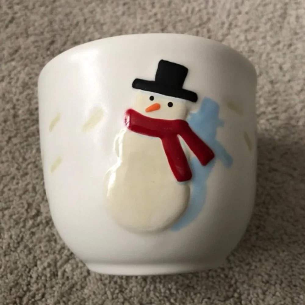 Hallmark Snowman Holiday Winter Nesting‎ Bowl (1)